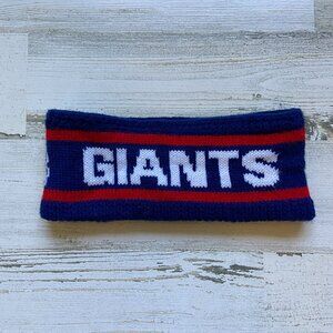 NFL New York Giants Cold Weather Knit Headband Ear Cover Cold Gear